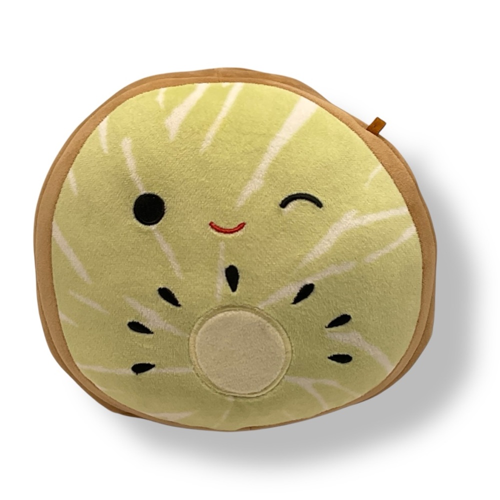 Squishmallows Kachina Kiwi Fruit Plush Stuffed Animal Toy Green Brown‎ 7.5” 2023